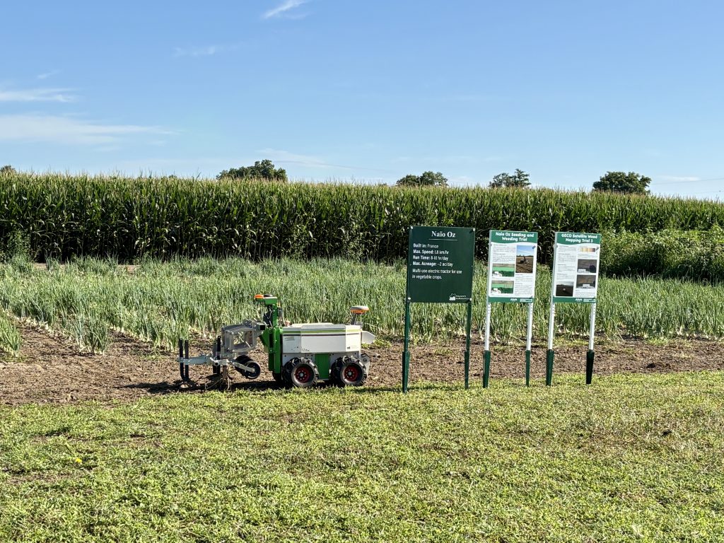 OZ Robot at Innovation Farms Ontario x AIVA Network Demo Day