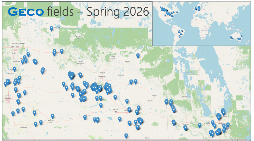 Geco pin map - Spring 2026